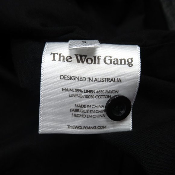 Anthropologie The Wolf Gang Lolita Cutout Dress - Small Petite S P - Picture 11 of 13